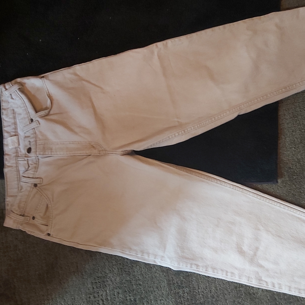 Levi's Women's Straight Leg Jeans in Cream